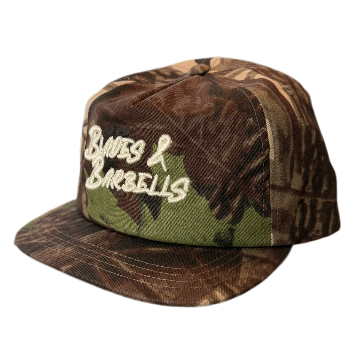 Blades & Barbells Cropped Bill Snapback