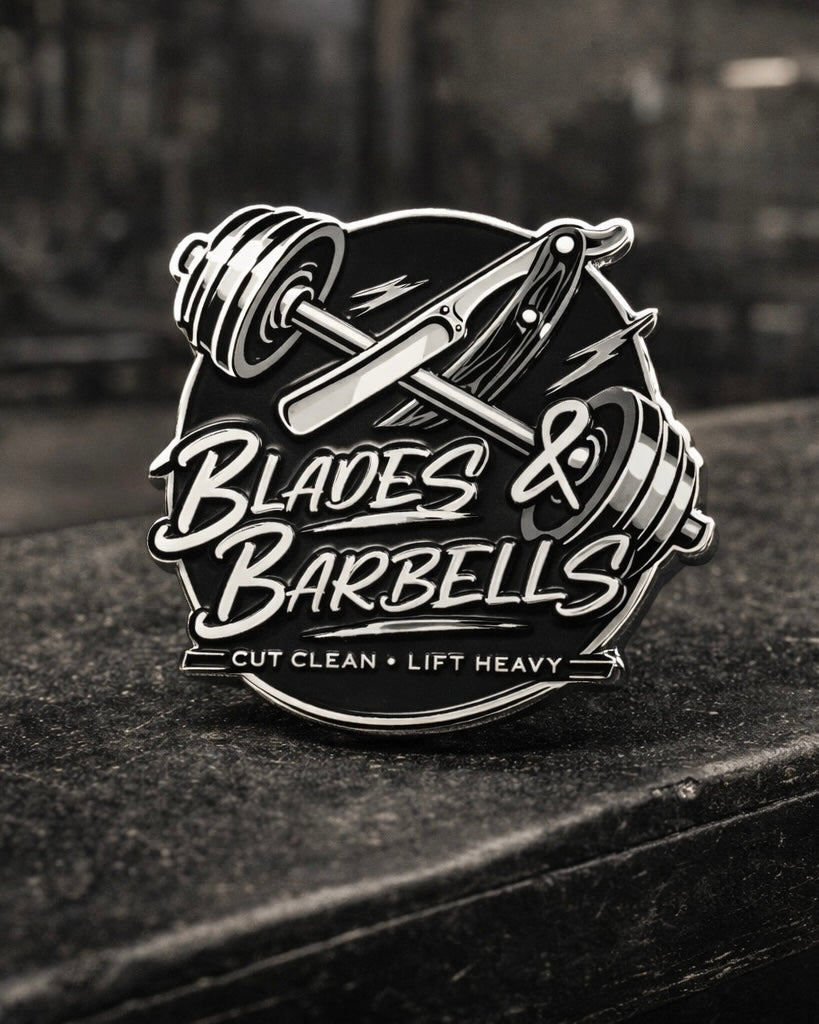 Blades & Barbells Metal Pin
