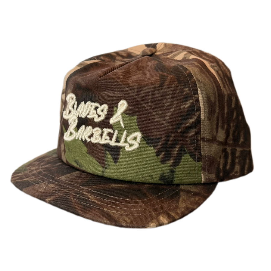 Blades & Barbells Cropped Bill Snapback