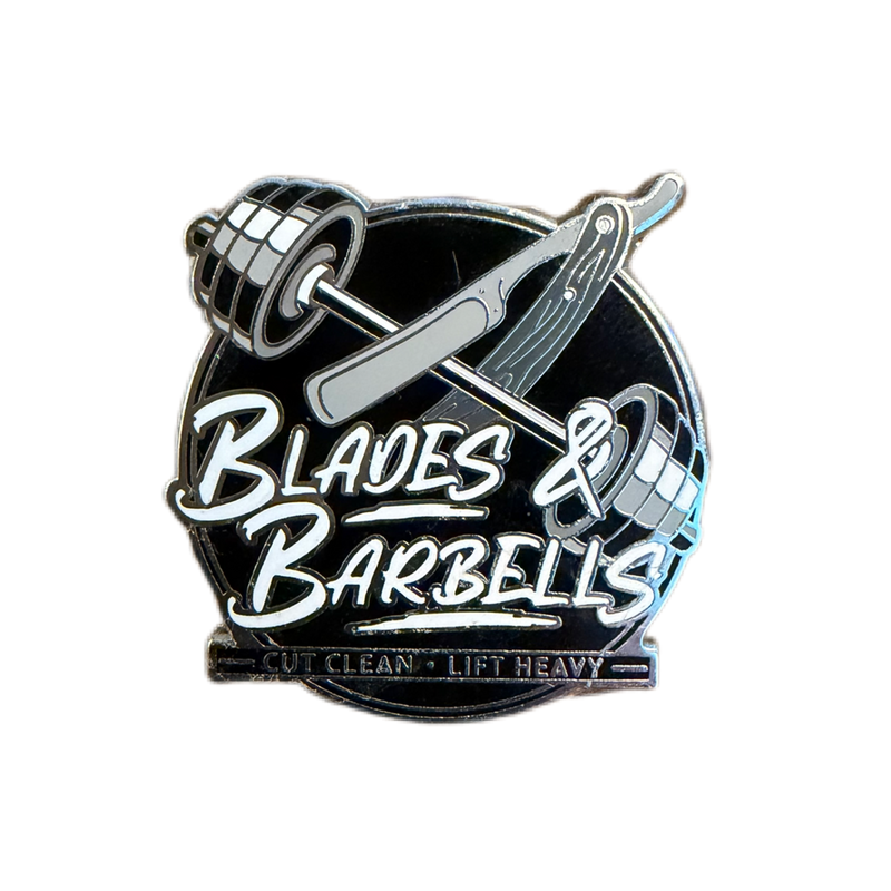Blades & Barbells Metal Pin